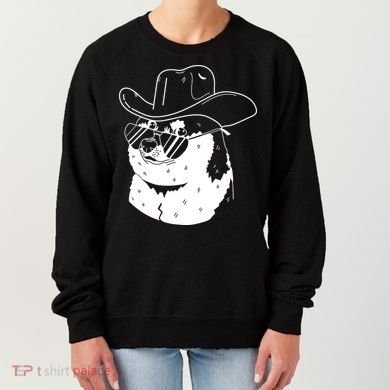 Rodeo Doge Funny Dogecoin Women's Sweatshirt