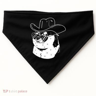 Rodeo Doge Funny Dogecoin USA-Made Doggie Bandana