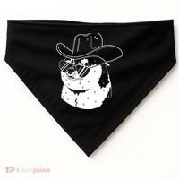Rodeo Doge Funny Dogecoin USA-Made Doggie Bandana thumb 0