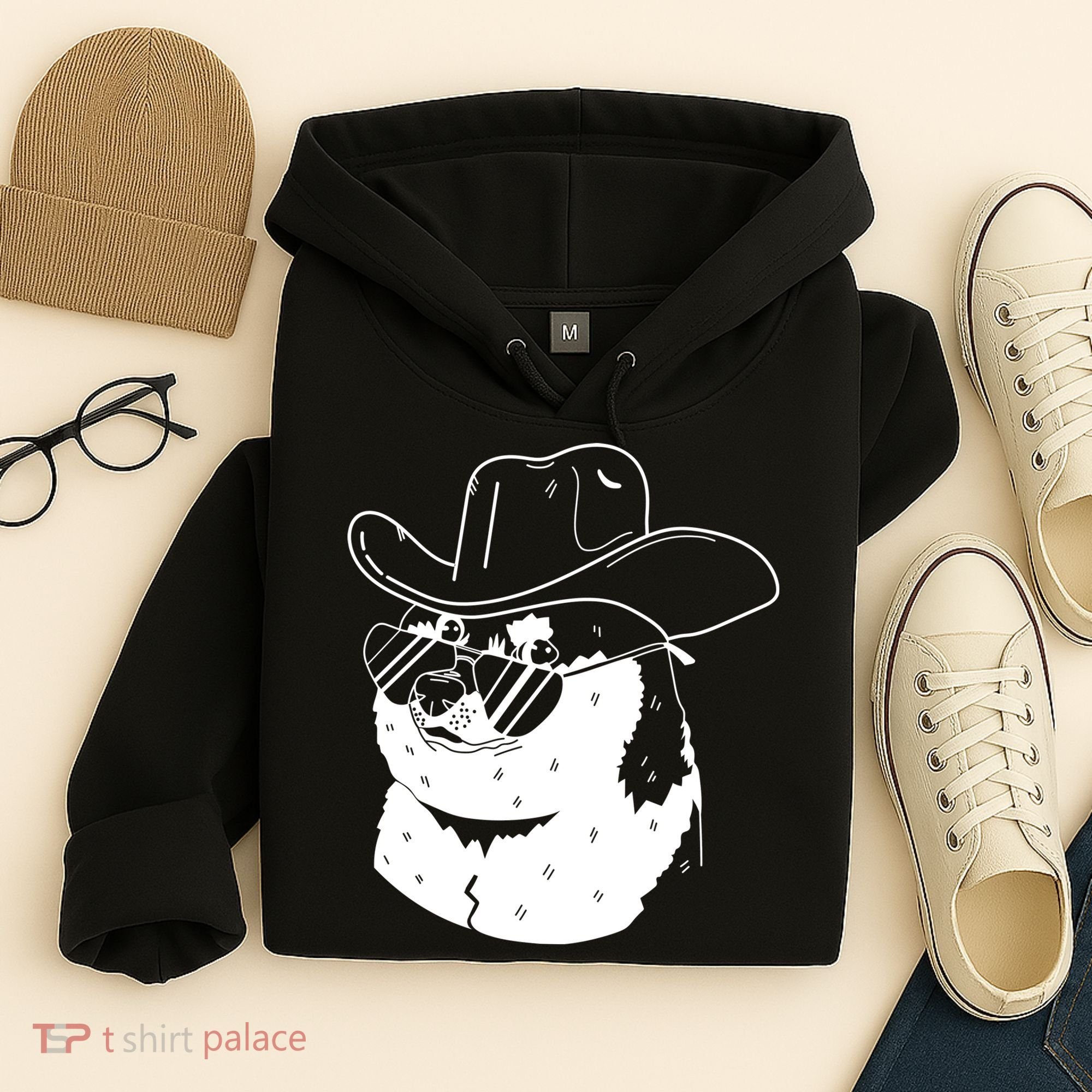 Rodeo Doge Funny Dogecoin Hoodie