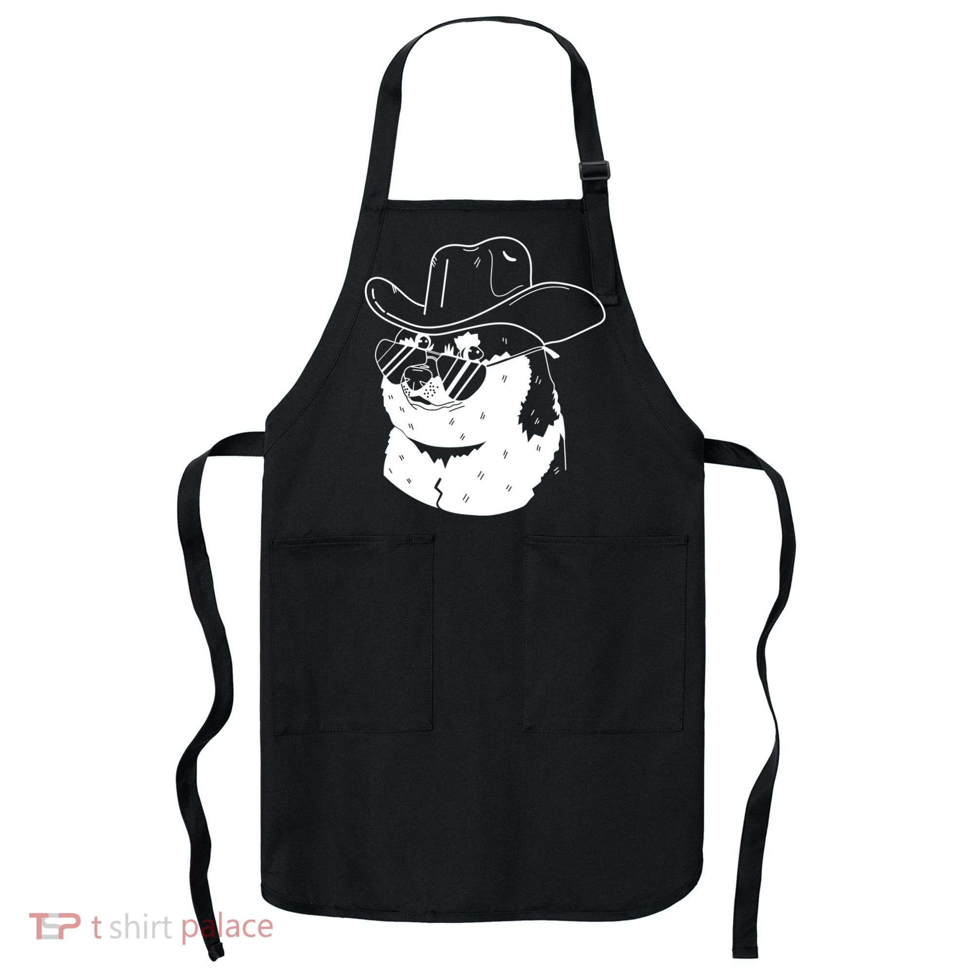 Rodeo Doge Funny Dogecoin Apron