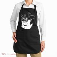 Rodeo Doge Funny Dogecoin Apron thumb 2