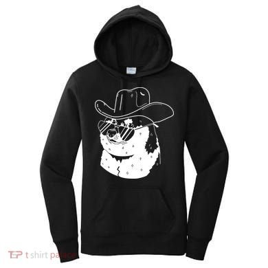 Rodeo Doge Funny Dogecoin Women's Hoodie