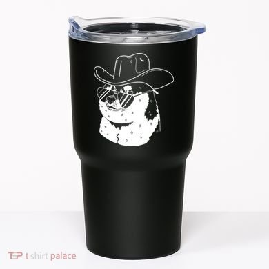 Rodeo Doge Funny Dogecoin Tumbler