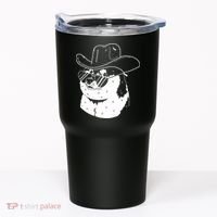 Rodeo Doge Funny Dogecoin Tumbler thumb 0