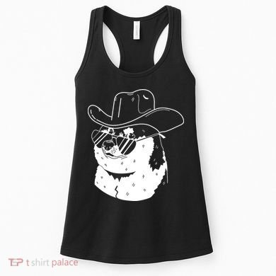 Rodeo Doge Funny Dogecoin Women's Tank Top