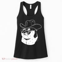 Rodeo Doge Funny Dogecoin Women's Tank Top thumb 0