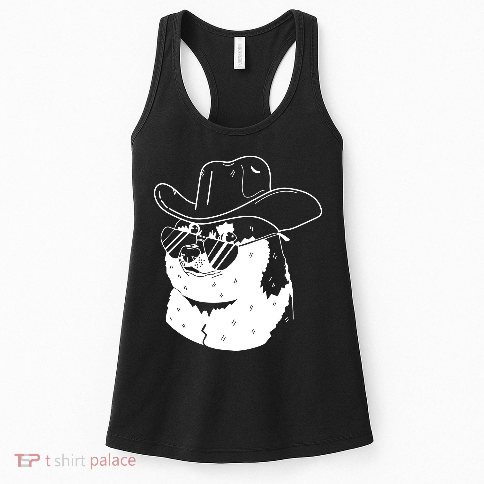 Rodeo Doge Funny Dogecoin Women's Tank Top