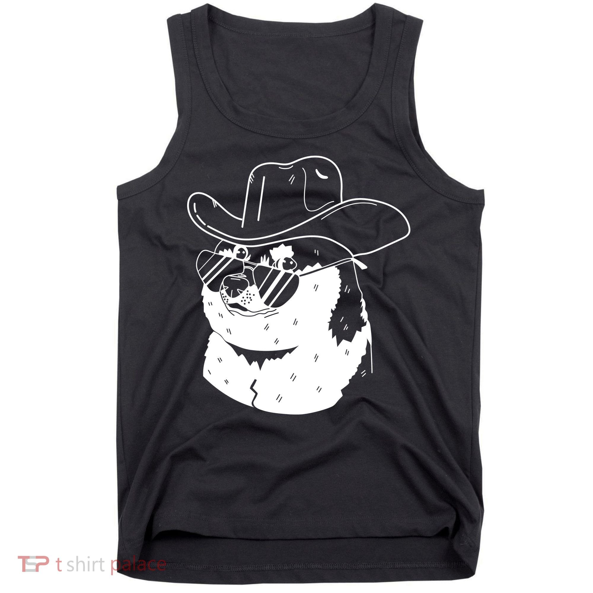 Rodeo Doge Funny Dogecoin Tank Top