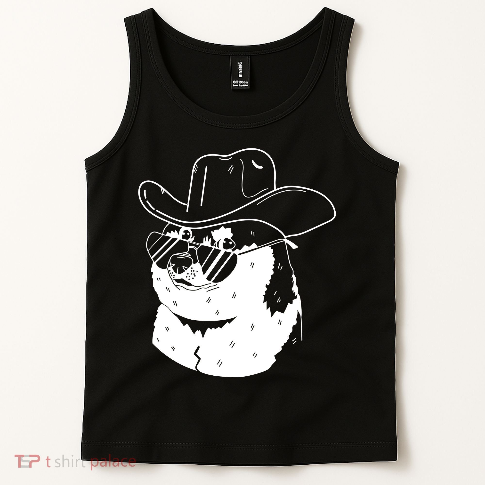 Rodeo Doge Funny Dogecoin Tank Top