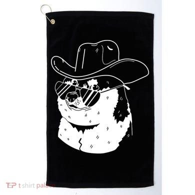 Rodeo Doge Funny Dogecoin Golf Towel