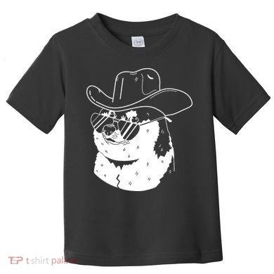 Rodeo Doge Funny Dogecoin Toddler T-Shirt