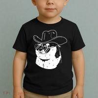 Rodeo Doge Funny Dogecoin Toddler T-Shirt thumb 2