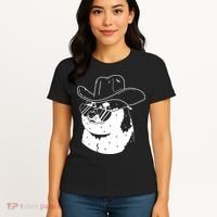 Rodeo Doge Funny Dogecoin Women's T-Shirt thumb 4
