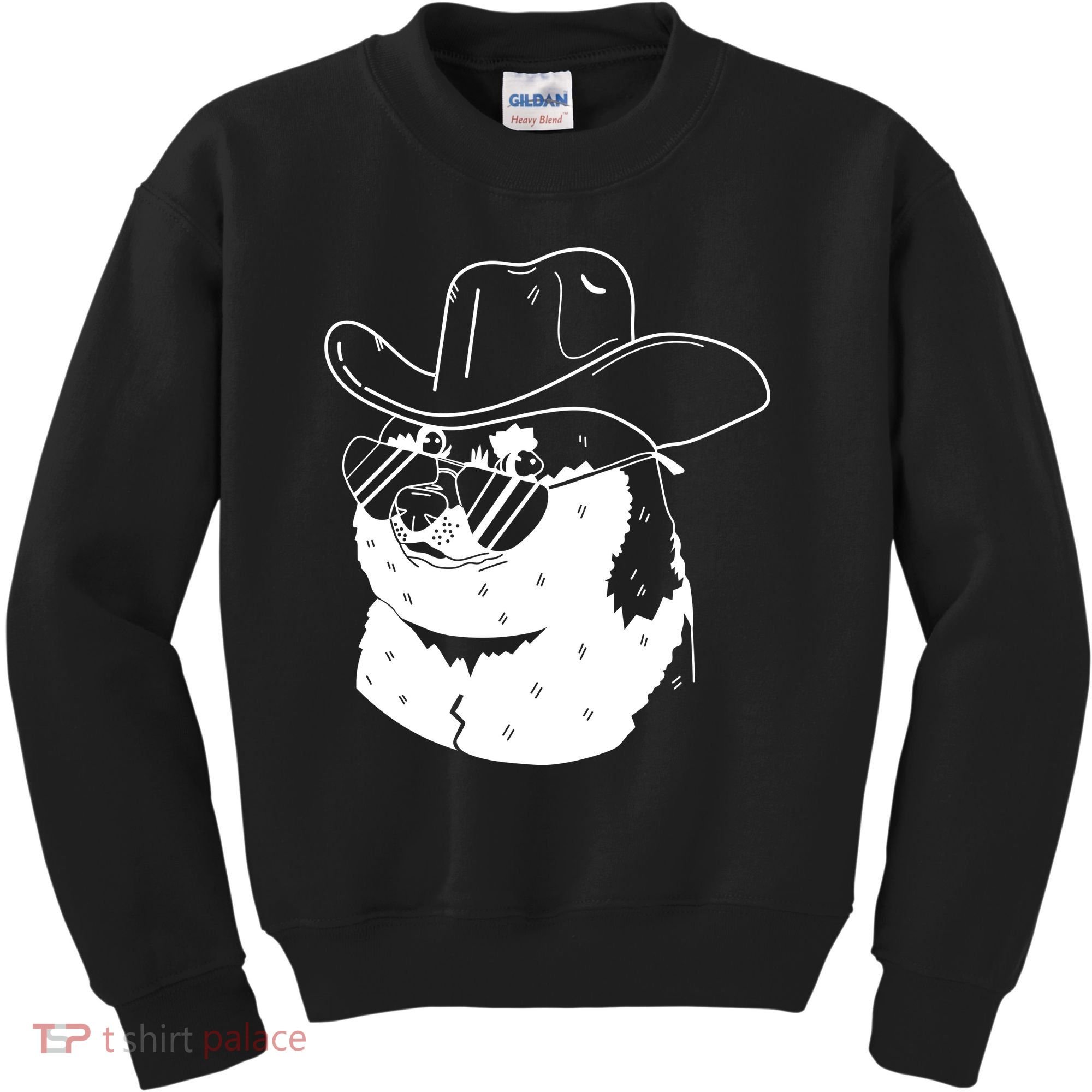 Rodeo Doge Funny Dogecoin Kids Sweatshirt