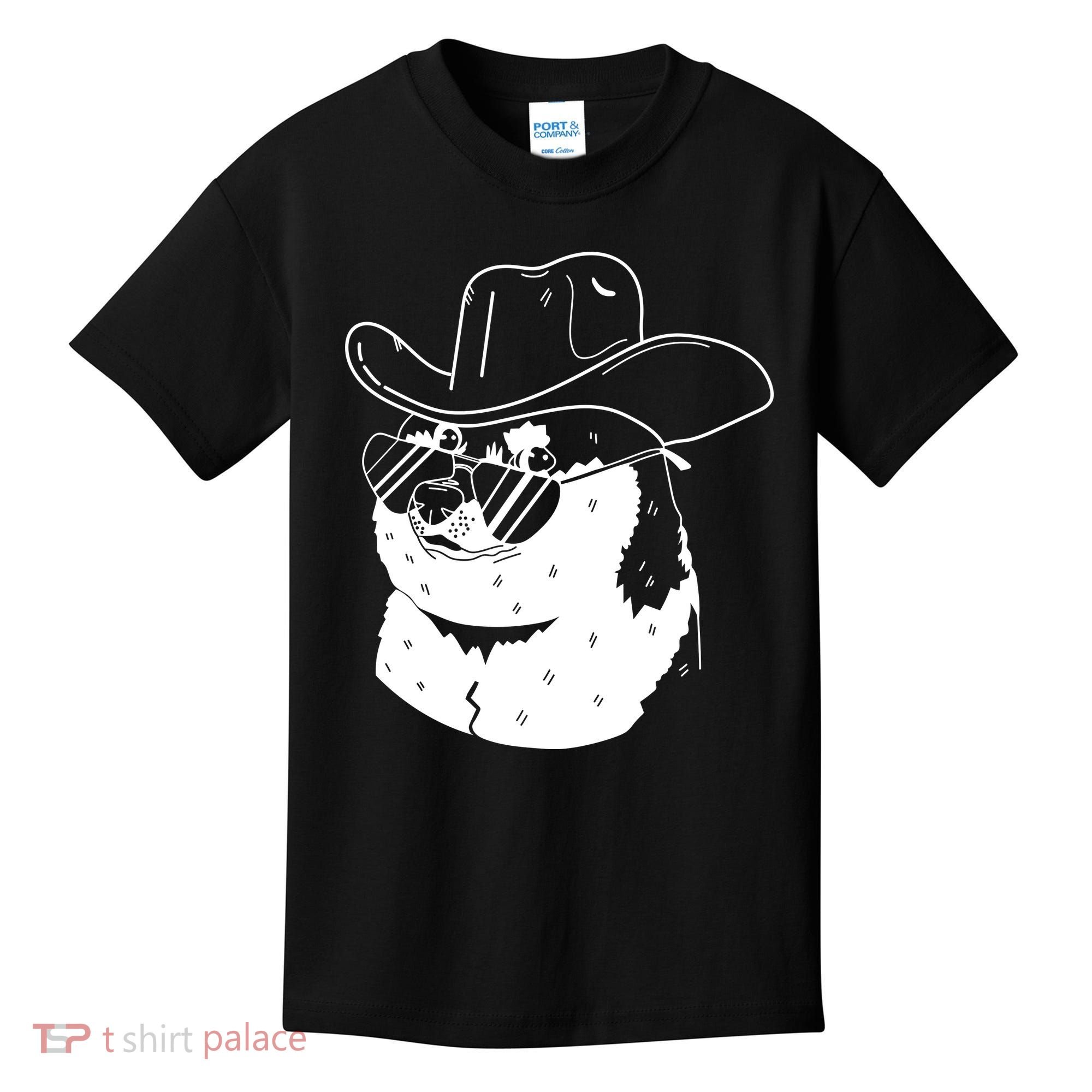 Rodeo Doge Funny Dogecoin Kids T-Shirt