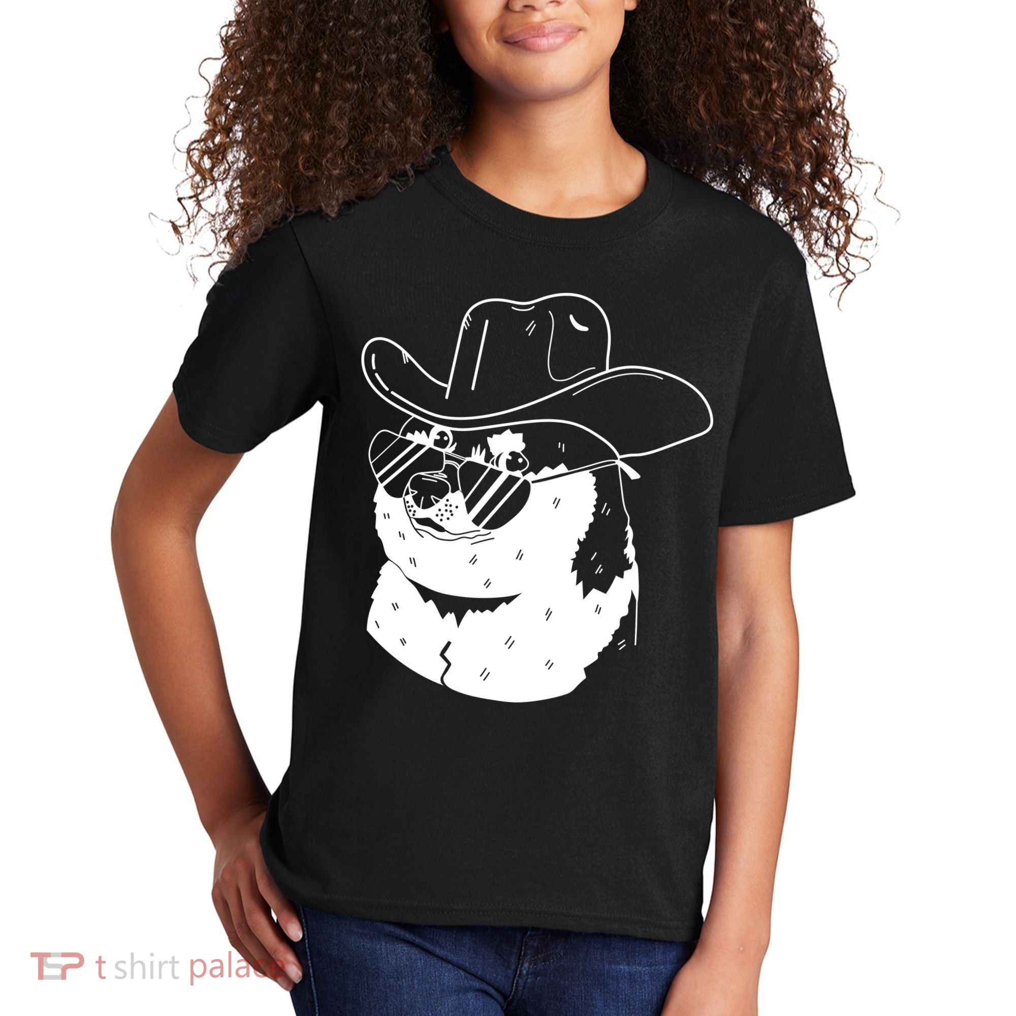 Rodeo Doge Funny Dogecoin Kids T-Shirt
