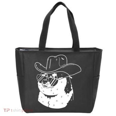 Rodeo Doge Funny Dogecoin Tote Bag