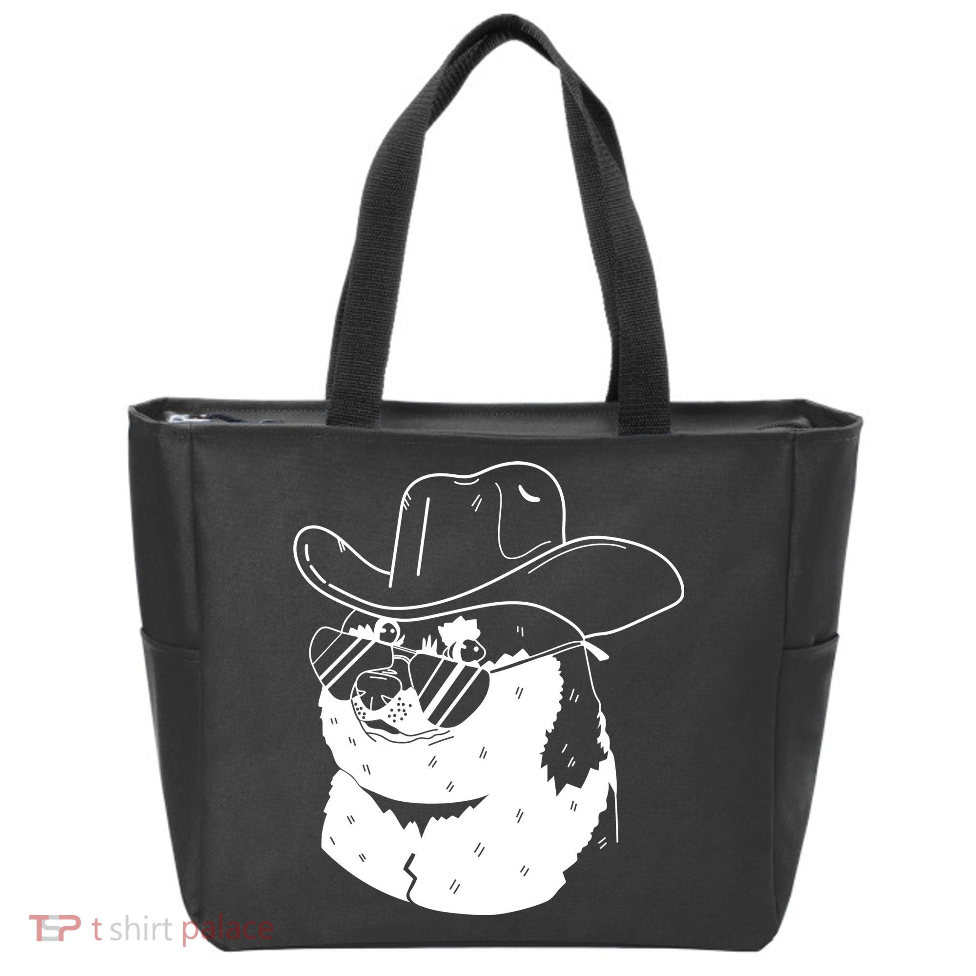 Rodeo Doge Funny Dogecoin Tote Bag
