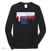 Respect Drip For Ice Cream Spinkle Long Sleeve Shirt thumb 0