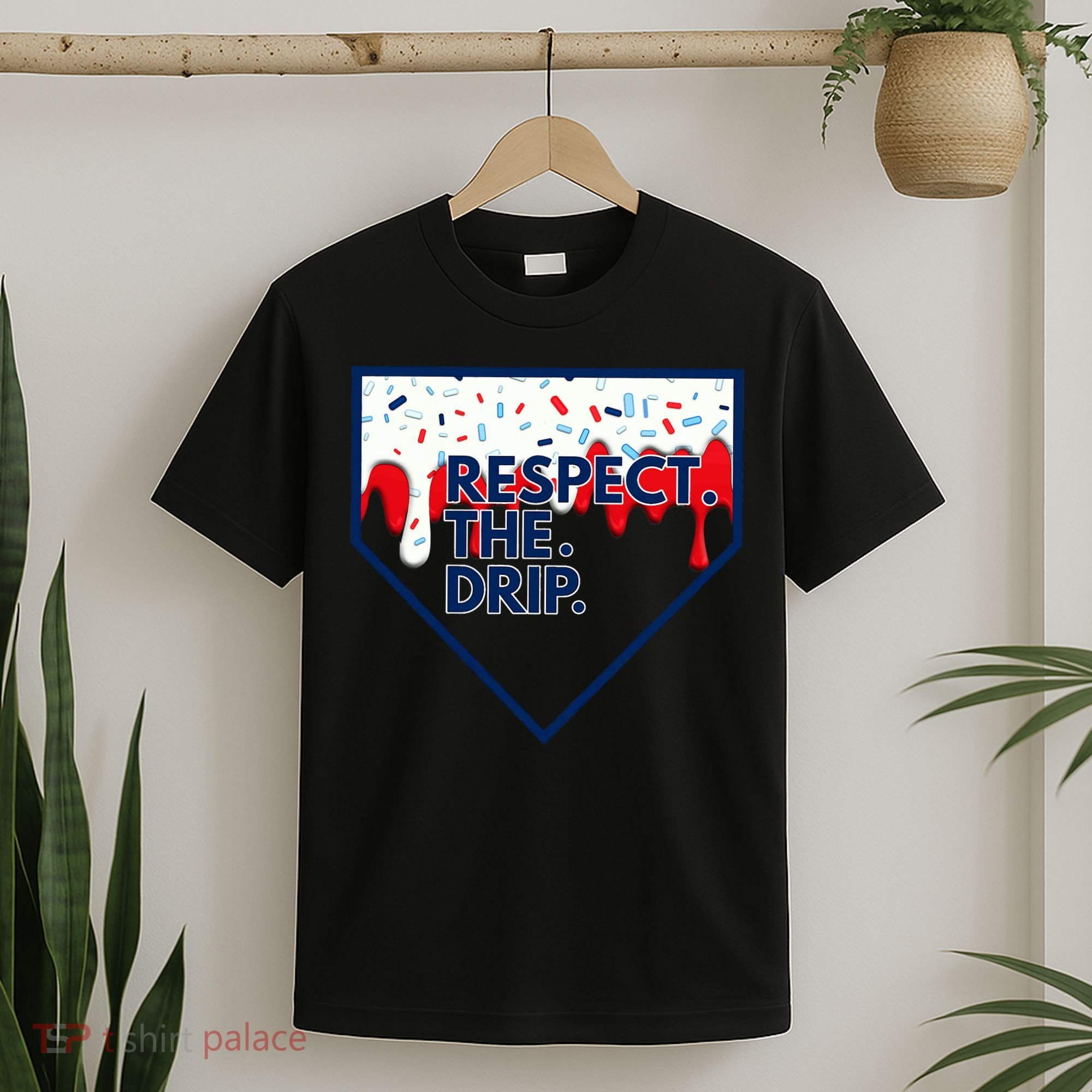 Respect Drip For Ice Cream Spinkle T-Shirt