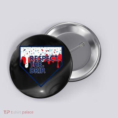 Respect Drip For Ice Cream Spinkle Button
