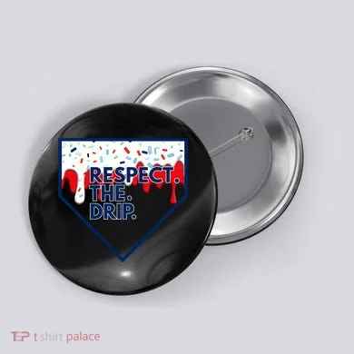 Respect Drip For Ice Cream Spinkle Button