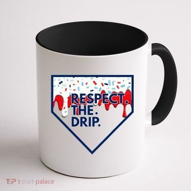 Respect Drip For Ice Cream Spinkle Coffee Mug back
