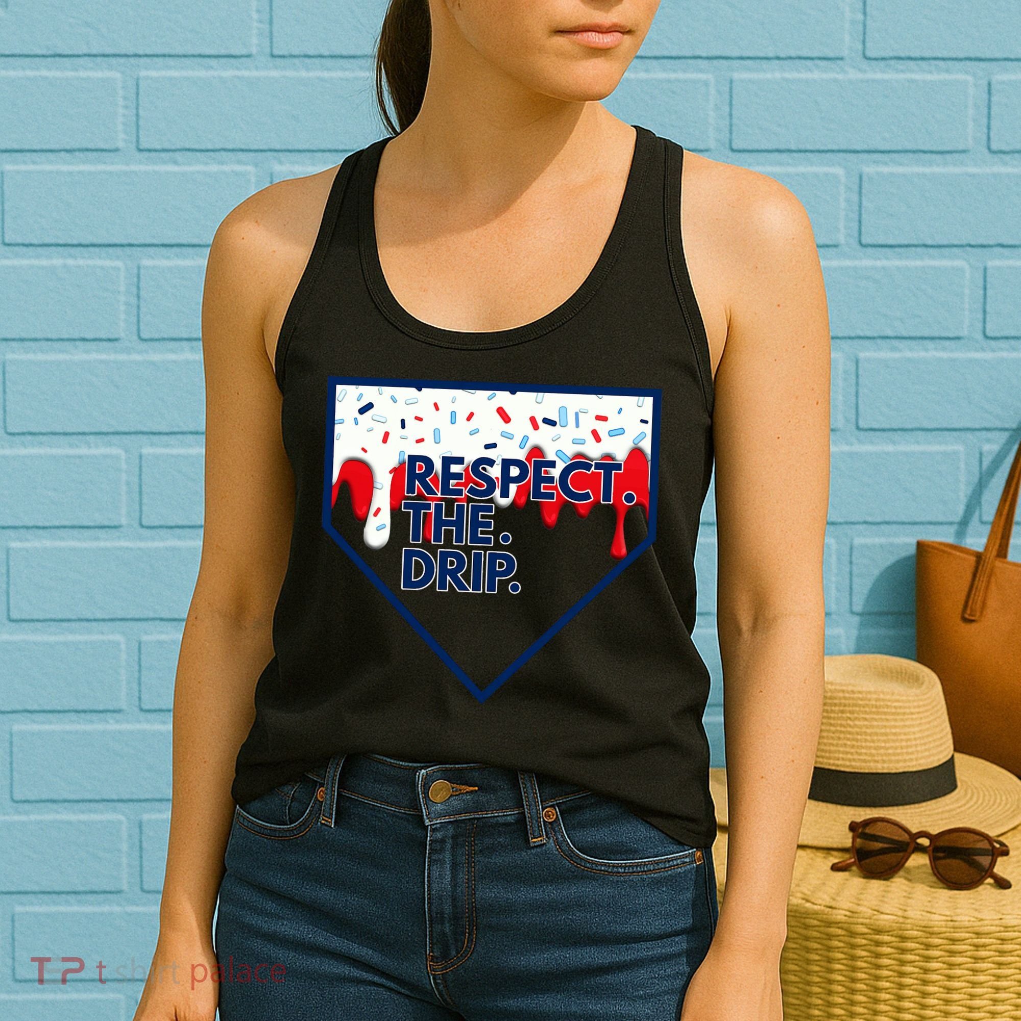 Respect Drip For Ice Cream Spinkle Women's Tank Top