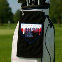 Respect Drip For Ice Cream Spinkle Golf Towel thumb 2