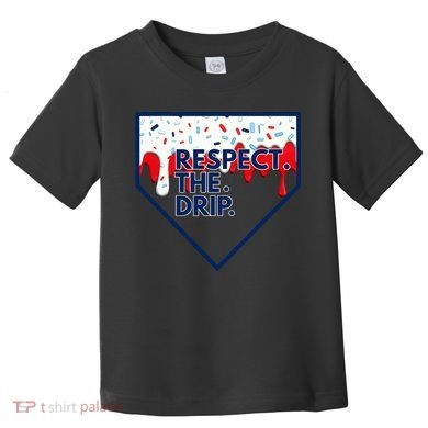 Respect Drip For Ice Cream Spinkle Toddler T-Shirt