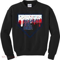 Respect Drip For Ice Cream Spinkle Kids Sweatshirt thumb 0