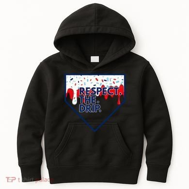Respect Drip For Ice Cream Spinkle Kids Hoodie