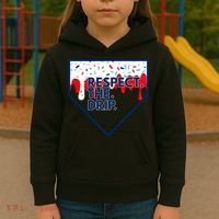 Respect Drip For Ice Cream Spinkle Kids Hoodie thumb 3