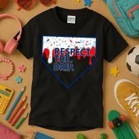 Respect Drip For Ice Cream Spinkle Kids T-Shirt thumb 3