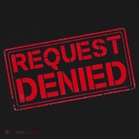 Request Denied Funny Dad Gift For Father On Fathers Day Apron thumb 3