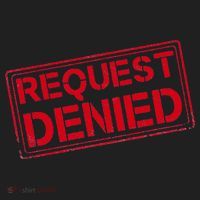 Request Denied Funny Dad Gift For Father On Fathers Day Hat thumb 2