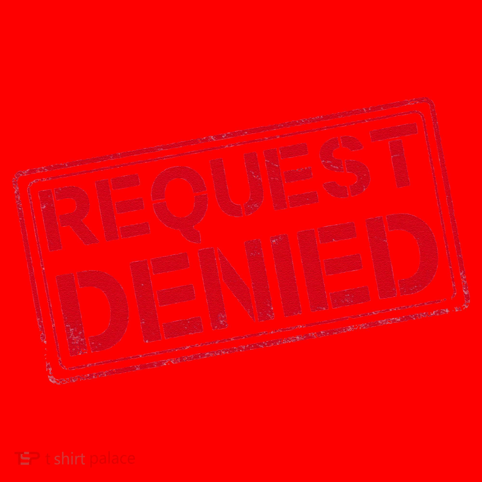 Request Denied Funny Dad Gift For Father On Fathers Day Santa Hat