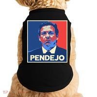 Ron DeSantis Florida Governor Pendejo Anti Desantis Doggie Tank thumb 0