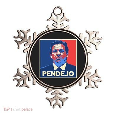 Ron DeSantis Florida Governor Pendejo Anti Desantis Ornament