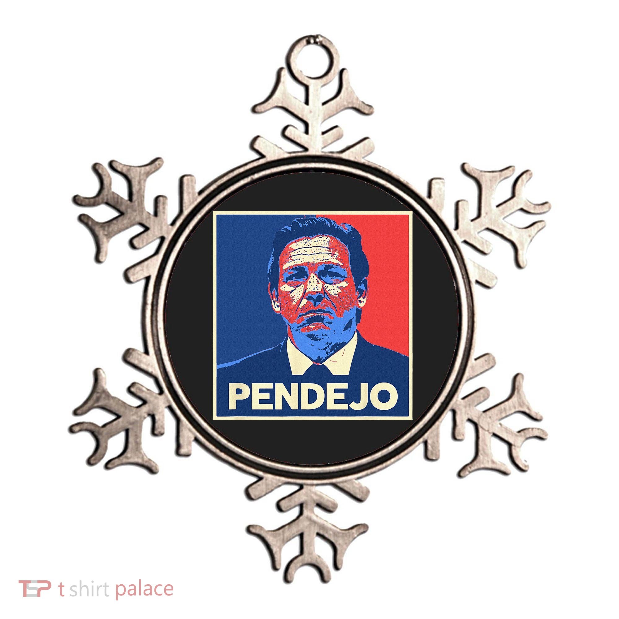 Ron DeSantis Florida Governor Pendejo Anti Desantis Ornament