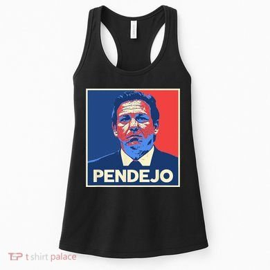Ron DeSantis Florida Governor Pendejo Anti Desantis Women's Tank Top