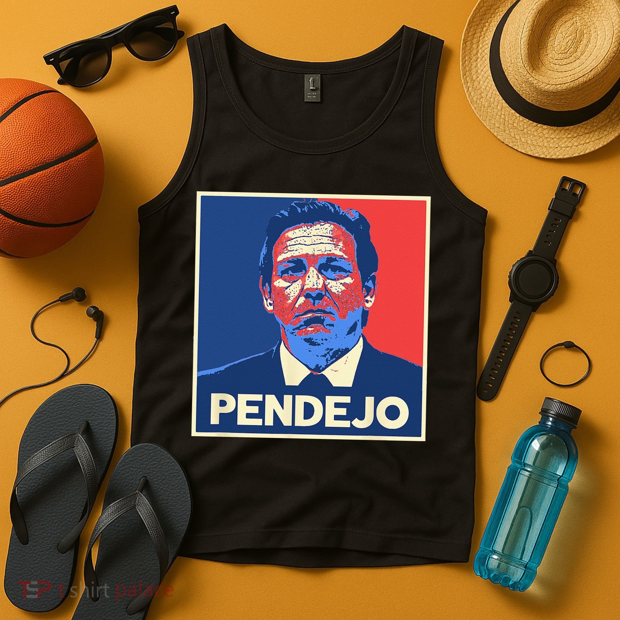 Ron DeSantis Florida Governor Pendejo Anti Desantis Tank Top