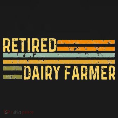 Retired Dairy Farmer Distressed Retirement Retire Cow Cattle Tote Bag
