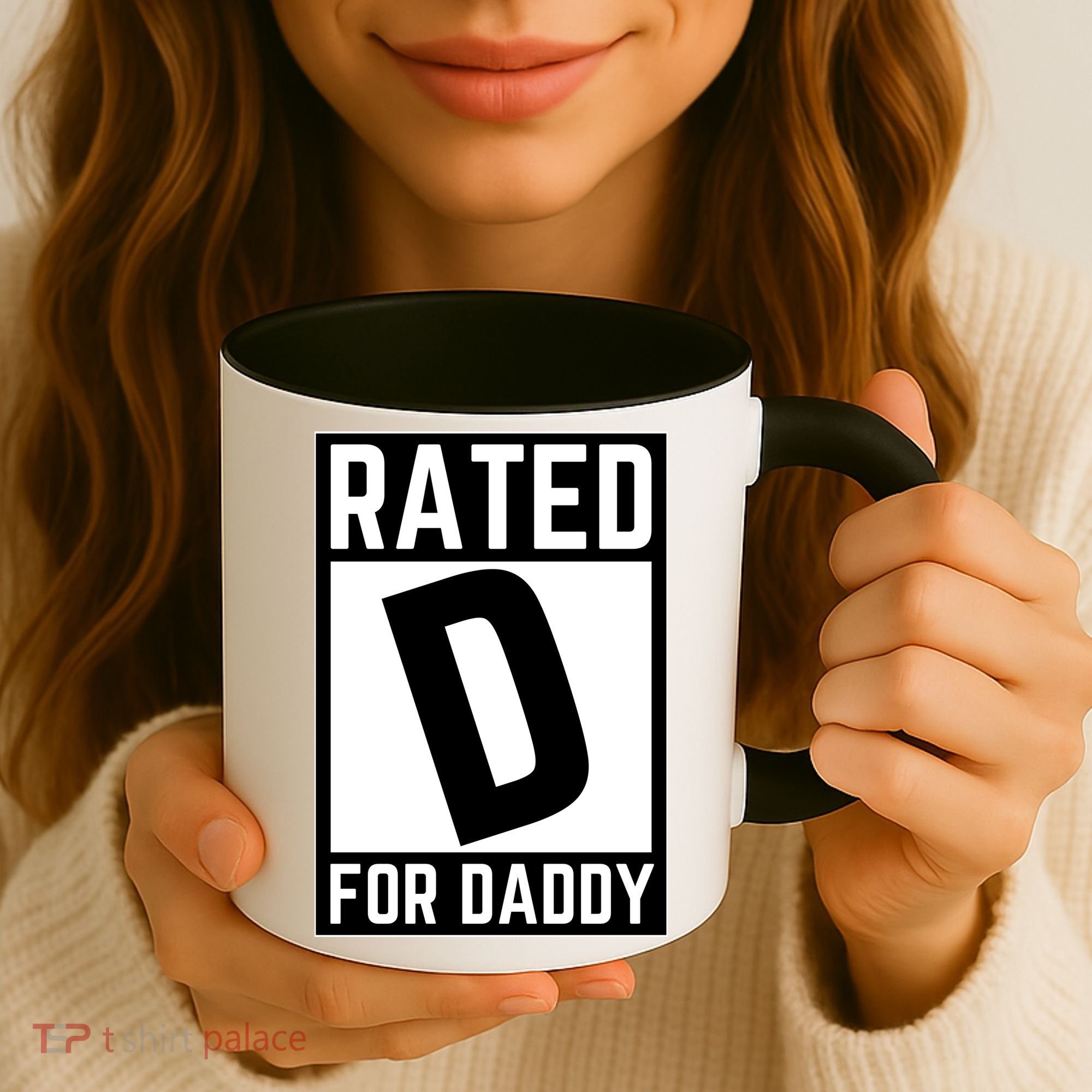 Rated D For Daddy Coffee Mug