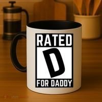 Rated D For Daddy Coffee Mug thumb 4