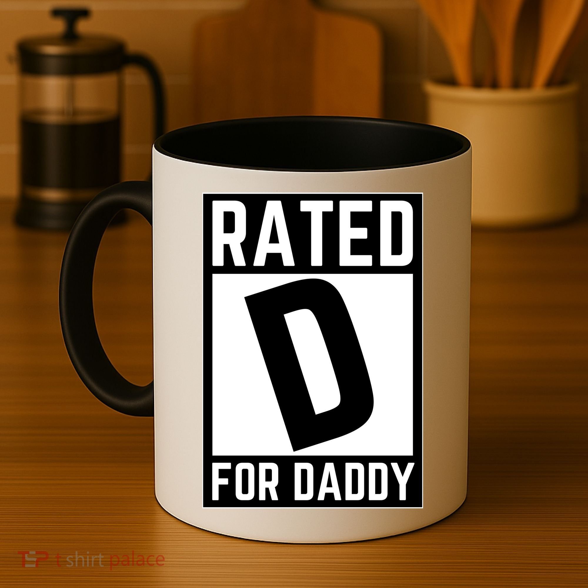 Rated D For Daddy Coffee Mug