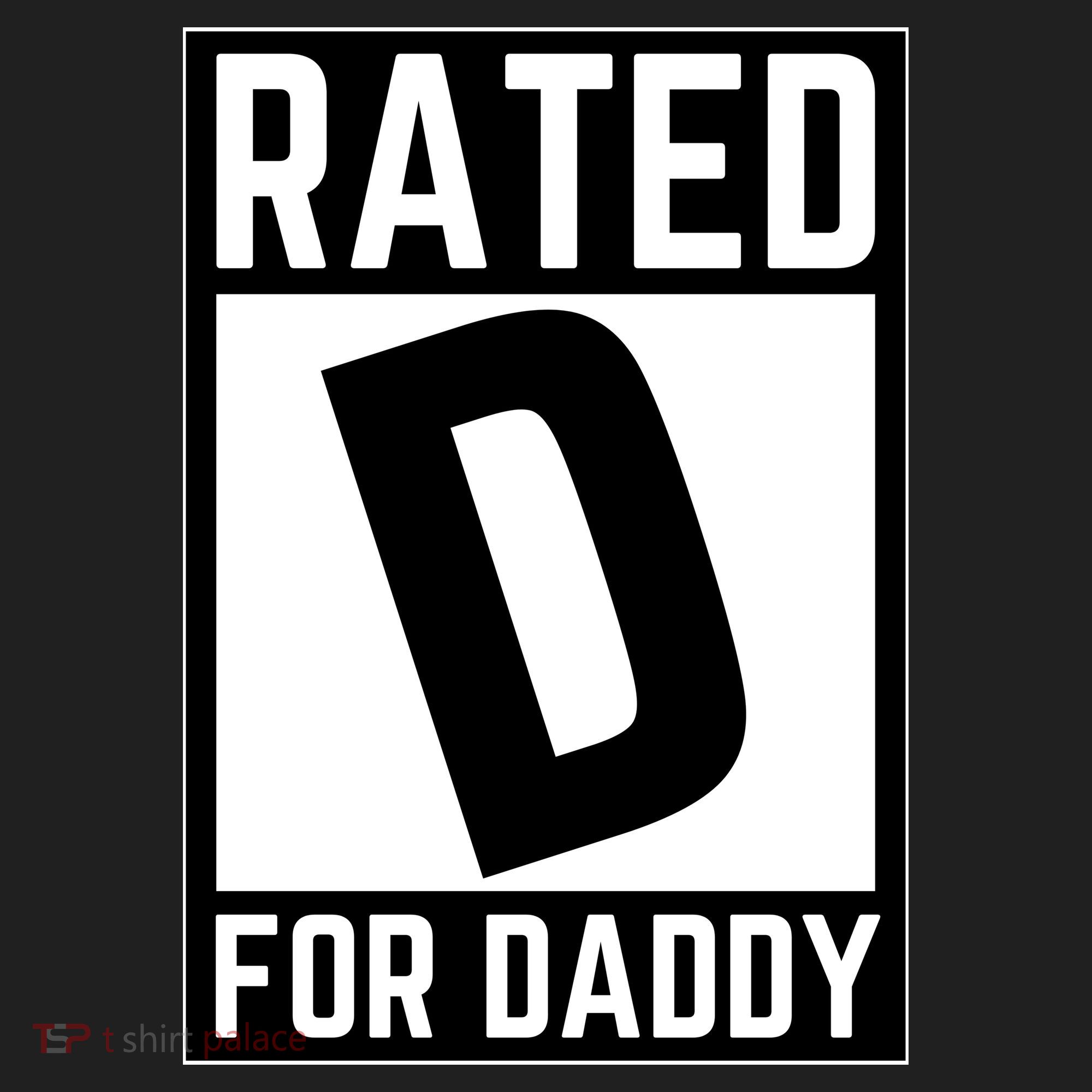 Rated D For Daddy Tumbler