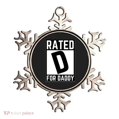 Rated D For Daddy Ornament