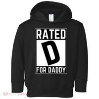 Rated D For Daddy Toddler Hoodie thumb 0